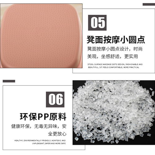 加厚塑料凳子家用板凳高凳時(shí)尚簡(jiǎn)約客廳餐桌塑膠椅經(jīng)濟(jì)型膠凳椅子